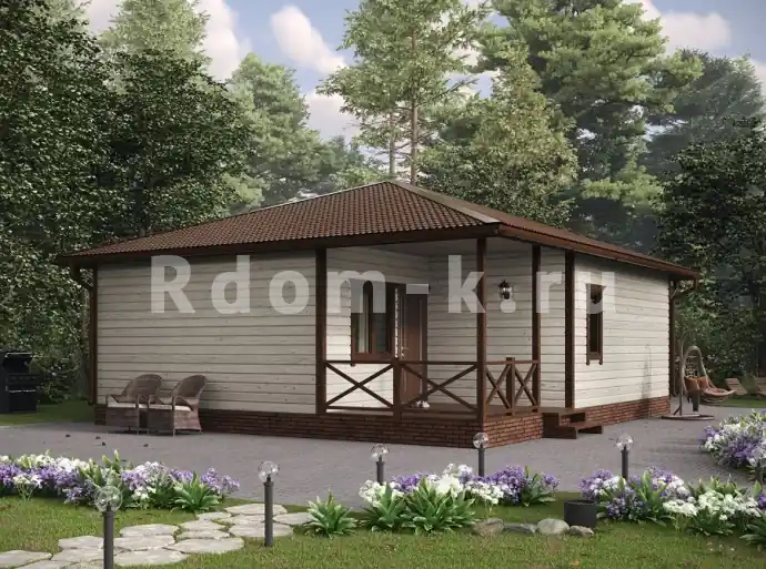 Коттедж 8х9м «Болконский»